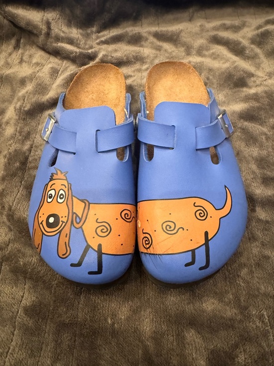 Birkenstock Shoes - Birkenstock clogs with dachshund dog Size 35 (L5) Boho, Earthy, Casual, Fun